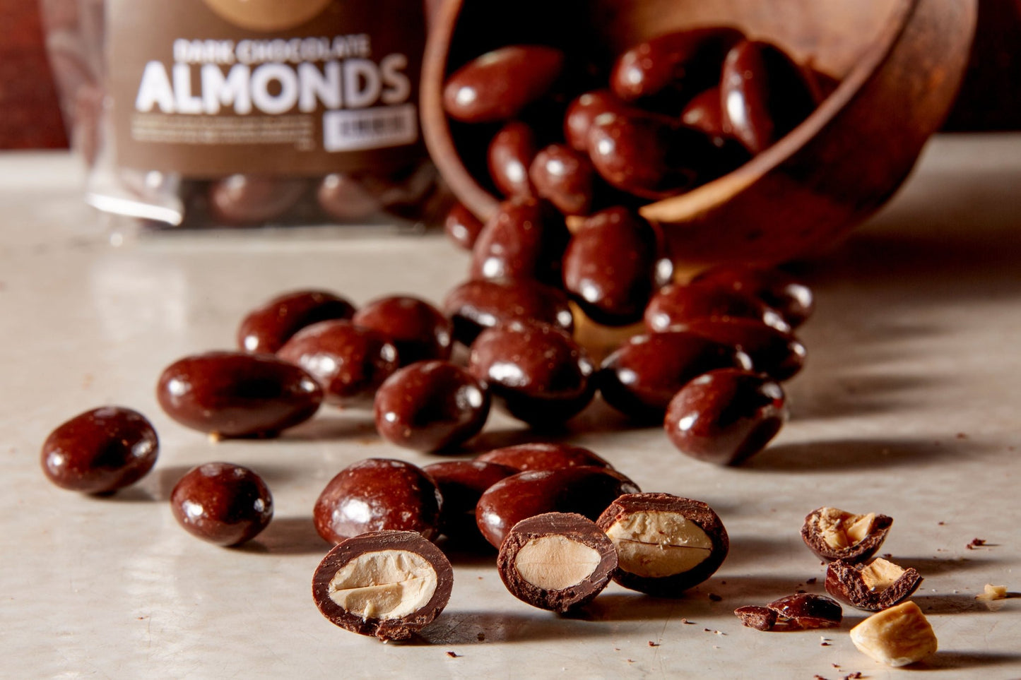 Dark Chocolate Almonds