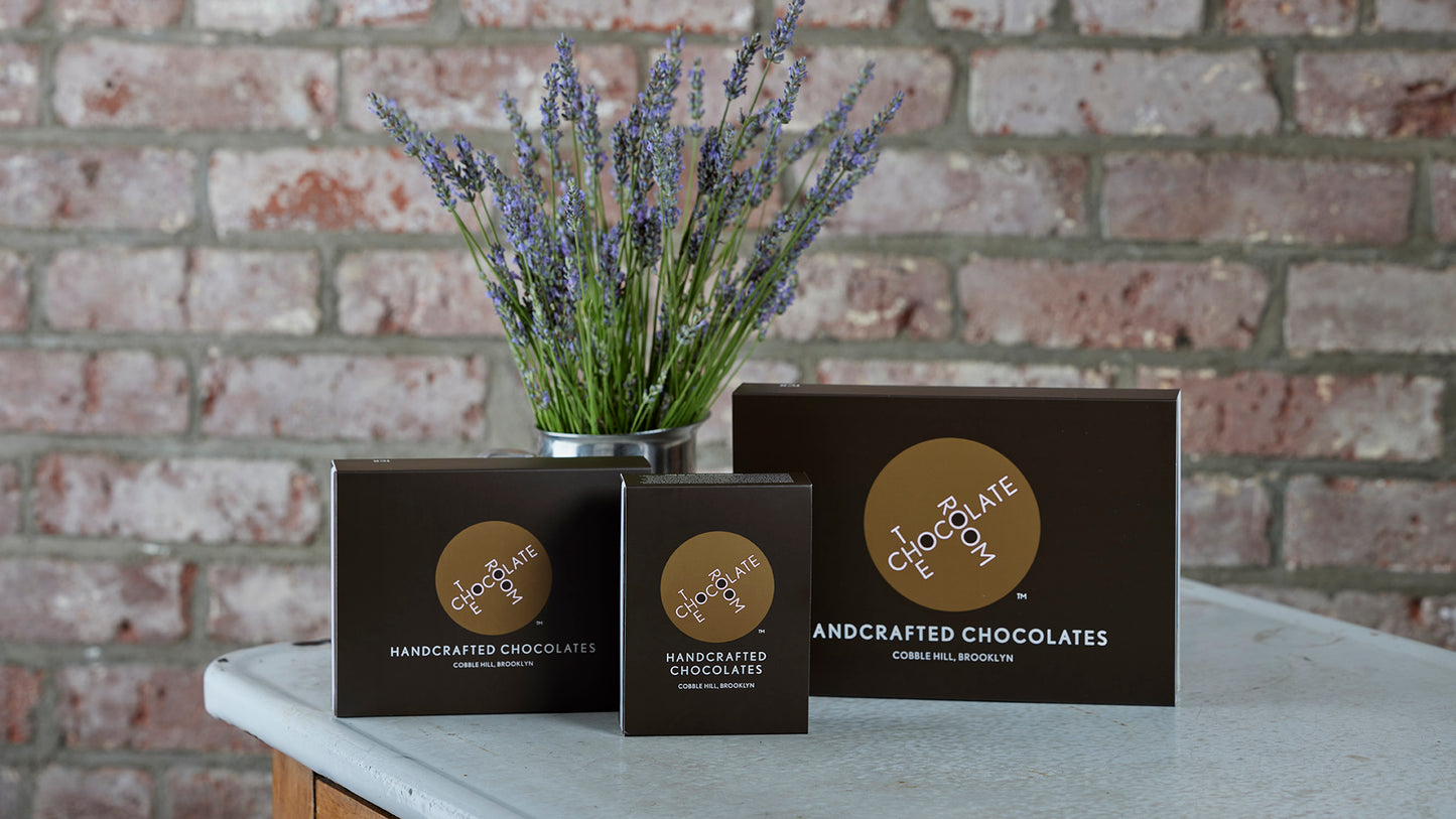 6, 12, and 24 piece elegant boxes of hand crafted bonbons